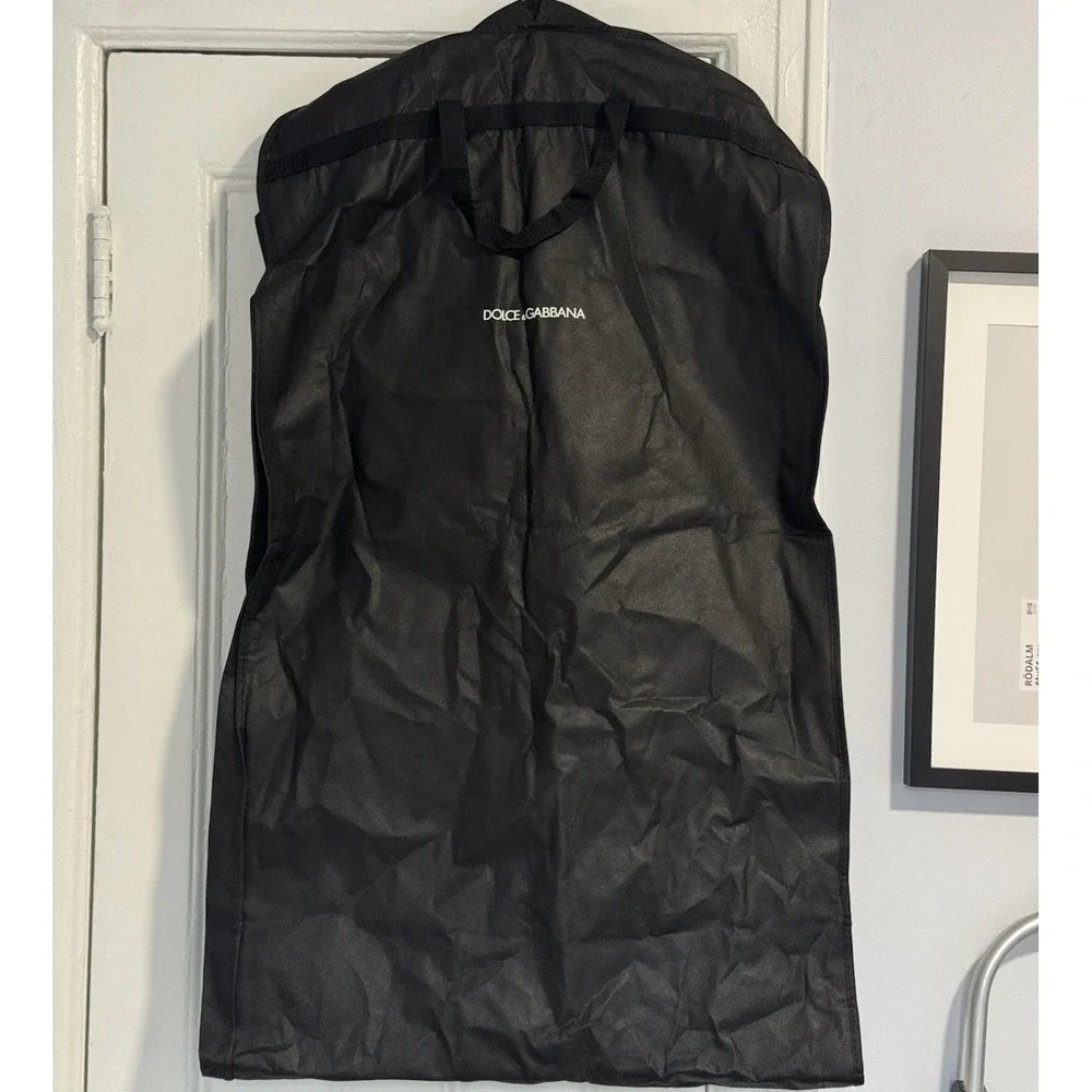 Dolce & Gabbana Large Zippered Black Garment Bag 76